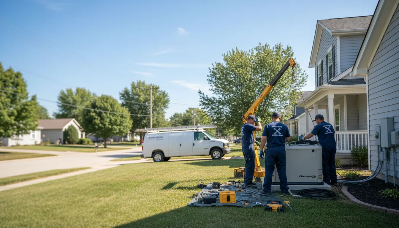 Generator Installation in Slippery Rock, PA near me